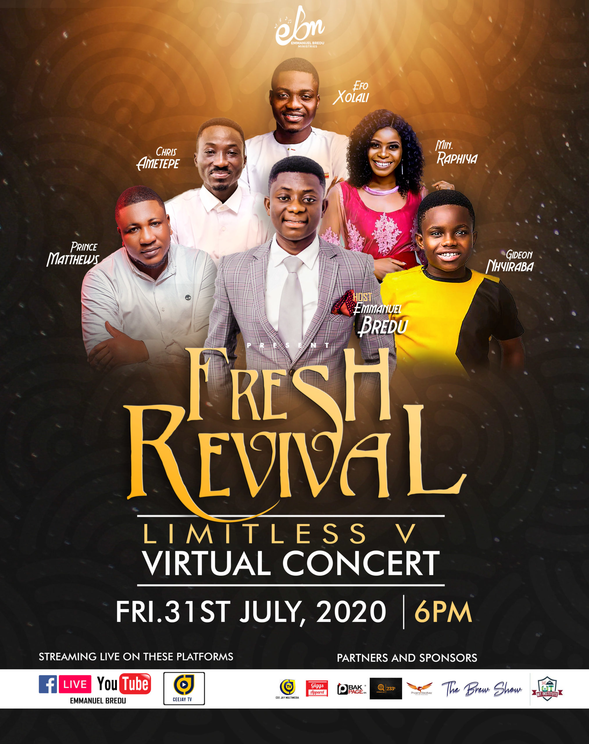 Fresh Revival virtual concert to renew the faith!