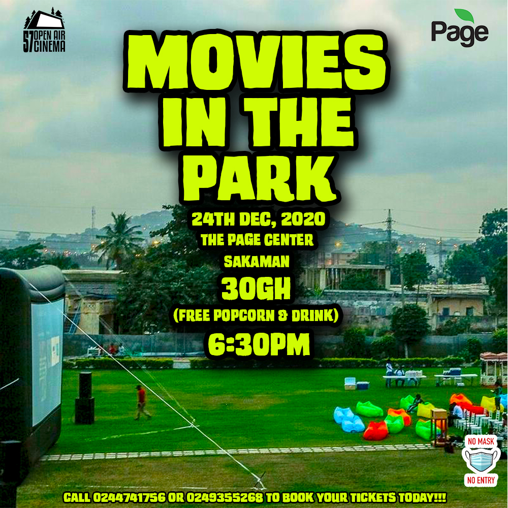 Time to unwind with a special Movies in the Park open cinema!