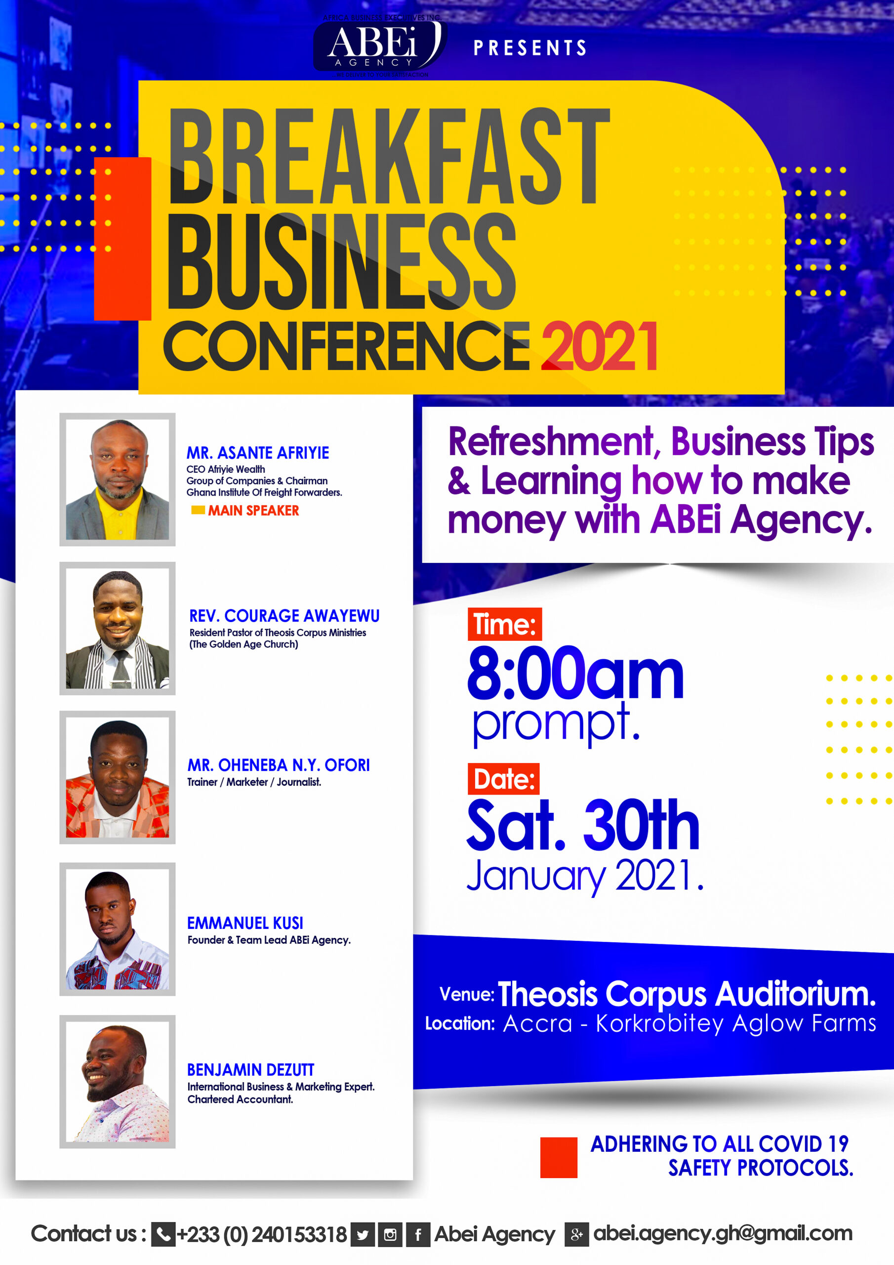 Breakfast Business Conference