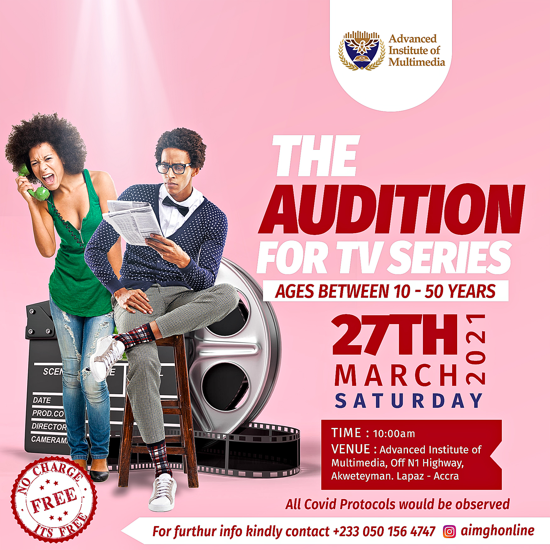 Search for new talent is here as AIM hosts TV Series Audition